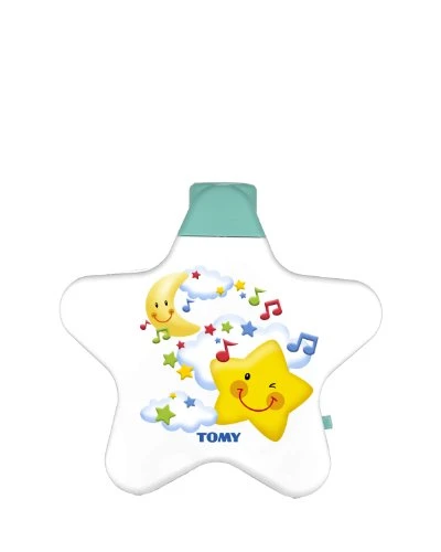 Starlight Traumshow (weiß), das TOMY Nachtlicht fürs Kinderzimmer. Die ideale Einschlafhilfe für Babys ab 0 Monaten vereint Musik, Babyspieluhr und Schlummerlicht für einen festen und ruhigen Schlaf