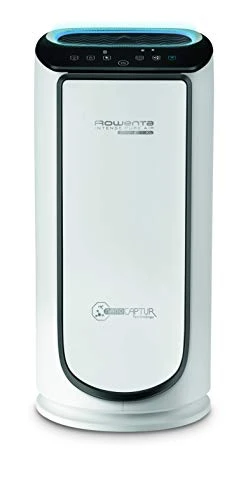 Rowenta PU6080 Intense Pure Air Connect Luftreiniger | steuerbar über App | Auto-Modus | Timer-Funktion | Smart Control | 4 Filterstufen | NanoCaptur-Technologie | Weiß/Grau X-Large