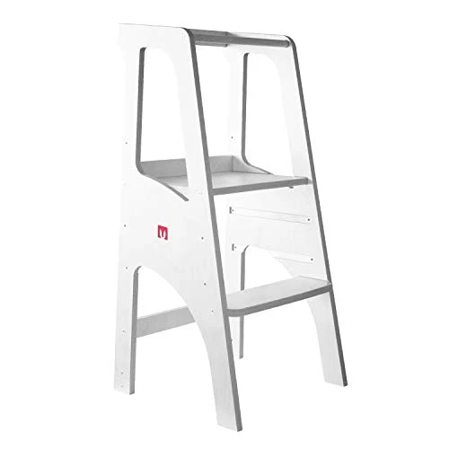 Bianconiglio Kids  EVO 2019 Lernturm mit abgerundeten Ecken (Weib)