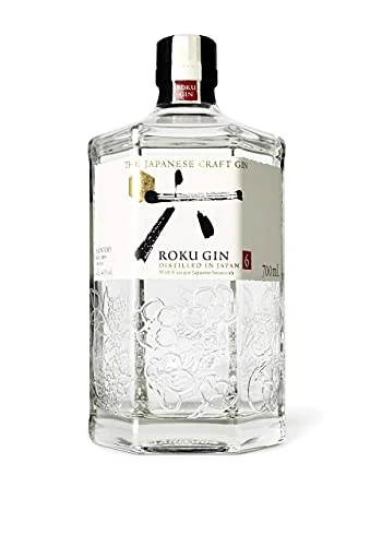 Roku The Japanese Craft Gin - 6 japanische Botanicals für einen perfekt ausbalancierten Geschmack, 43% Vol., 700ml