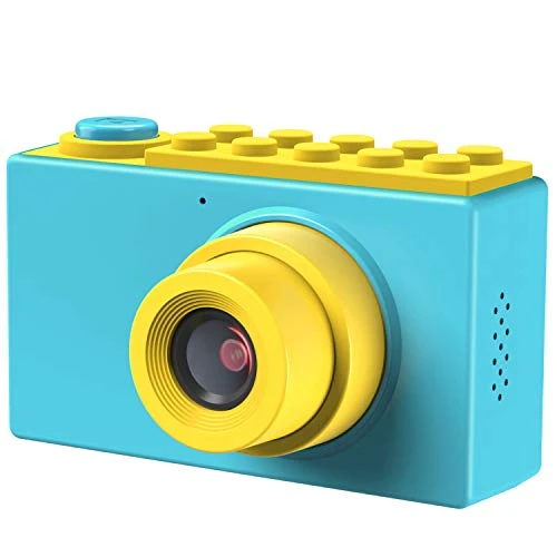 Kriogor Appareil Photo Numérique Enfant, 2 Pouces Appareil Photo Numérique /8 mégapixels/ Carte TF 256M pour Garçons Filles (Bleu)
