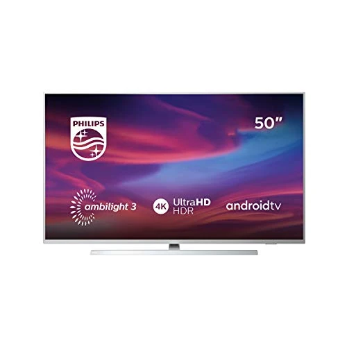 Smart TV Philips 50PUS7354 50' 4K Ultra HD LED WiFi Ambilight Argentato