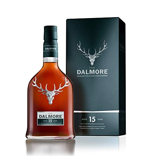 The Dalmore 15 Jahre Single Malt Scotch Whisky mit Geschenkverpackung (1 x 0,7l)