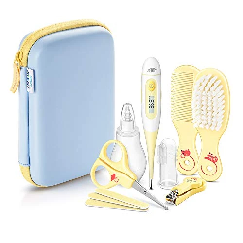 Philips AVENT SCH400/00 Babypflege-Set enthält alle Pflegeartikel, gelb