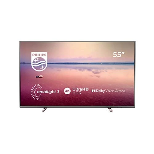 TÃlÃviseur LED Ultra HD 4K 139 cm Philips 55PUS6754 TV LED 4K 55 pouces TV connectÃ / Smart TV Netflix Tuner TNT terrestre / satellite Enregistrement PVR (sur USB) Prise casque Son 20 W