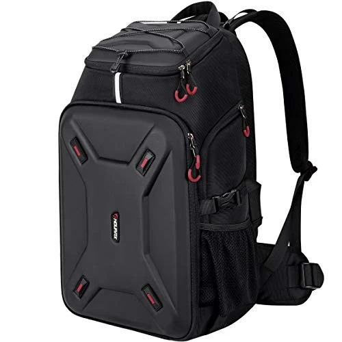 Endurax Großer Kamerarucksack Fotorucksack mit Hartschalen-Schutz Wasserdichte Kameratasche Drohnen-Rucksack für DSLR-Kameras oder DJI Mavic 2 Mavic Air Spark Mavic Pro oder Mavic Pro Platinum