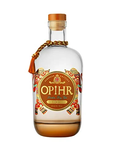 Opihr European Edition (3 of 3) London Dry Gin - mit gebrannten Orangen- und Bitternoten - würziger Premium Gin mit weichem Abgang - inspiriert von der antiken Gewürzstraße Gin, (1 x 0.7l)