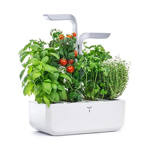 Véritable Potager Jardin autonome d'intérieur Made in France (SMART, Arctic White)