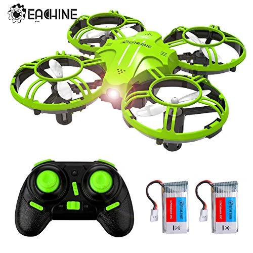 EACHINE E016H Mini Drone pour Enfant et Bébé - Temps de vol 20 Min Pare-Chocs de Protection Fonction Hauteur maintenu - Facile à diriger (EACHINE E016H Drone)