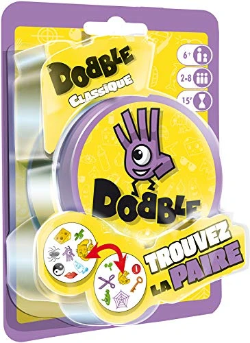 Dobble Classique - Asmodee - Jeu de société - Jeu de cartes - Jeu d'observation