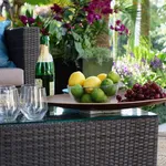 Table basse en palette pour le jardin